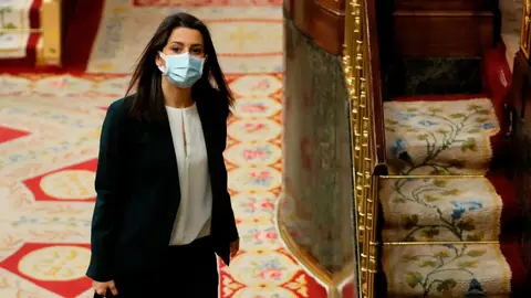 Inés Arrimadas, en el Congreso de los Diputados Ciudadanos