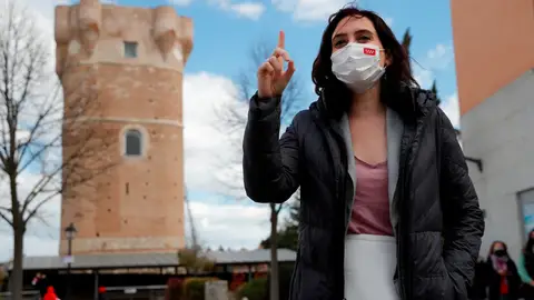 Isabel Díaz Ayuso, en un acto en Madrid. Elecciones en Madrid