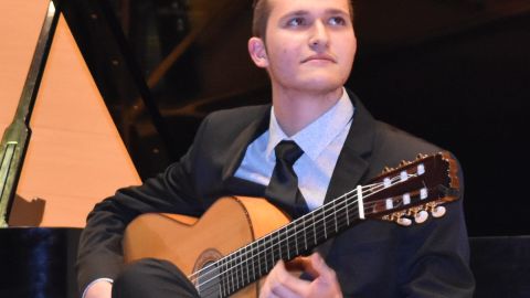 El guitarrista de Puerto Real, Pablo Heredia