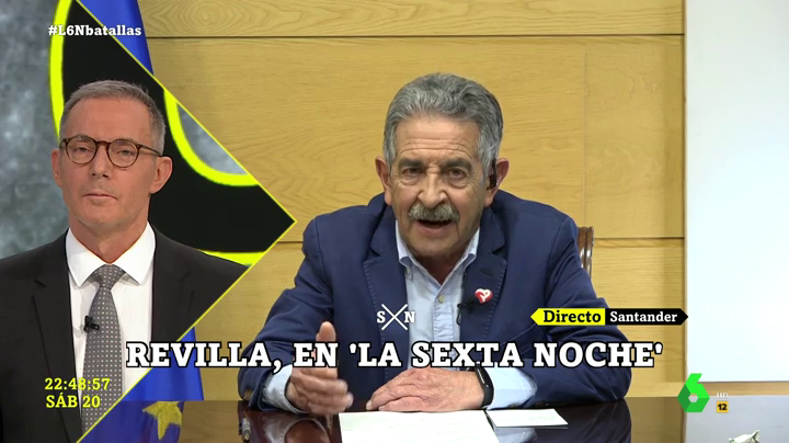 Revilla, dispuesto a vacunarse con AstraZeneca en directo para "dar ejemplo" Revilla, dispuesto a vacunarse con AstraZeneca en directo para "dar ejemplo"