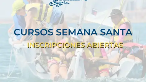 “Sensaciones Náuticas de Semana Santa” La iniciativa, con la que se pretende ayudar a conciliar la vida familiar, está dirigida a niños de 4 a 13 años cursos