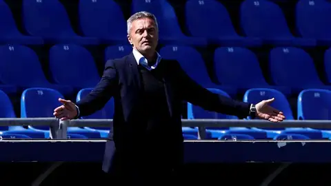 El entrenador del Elche, Fran Escribá El entrenador del Elche, Fran Escribá