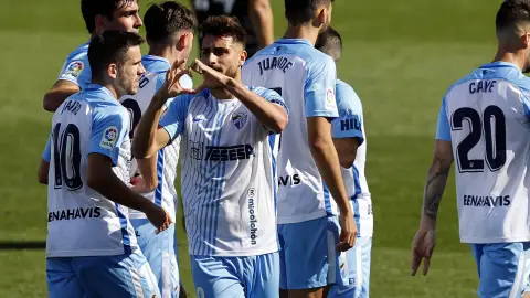 Luis Muñoz, jugador del Málaga CF Luis Muñoz, jugador del Málaga CF