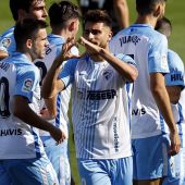 Luis Muñoz, jugador del Málaga CF