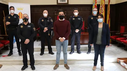 El Ayuntamiento de Sagunto presenta el programa Agente Tutor de la Policía Local El Ayuntamiento de Sagunto presenta el programa Agente Tutor de la Policía Local