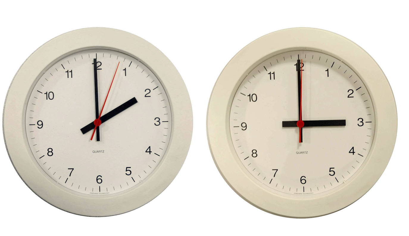 En la madrugada de Sábado a Domingo adelantaremos una hora los relojes En la madrugada de Sábado a Domingo adelantaremos una hora los relojes