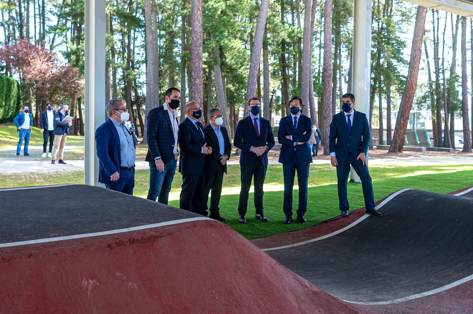 Apertura da primeira fase do Complexo Deportivo e Acuático de Monterrei Apertura da primeira fase do Complexo Deportivo e Acuático de Monterrei
