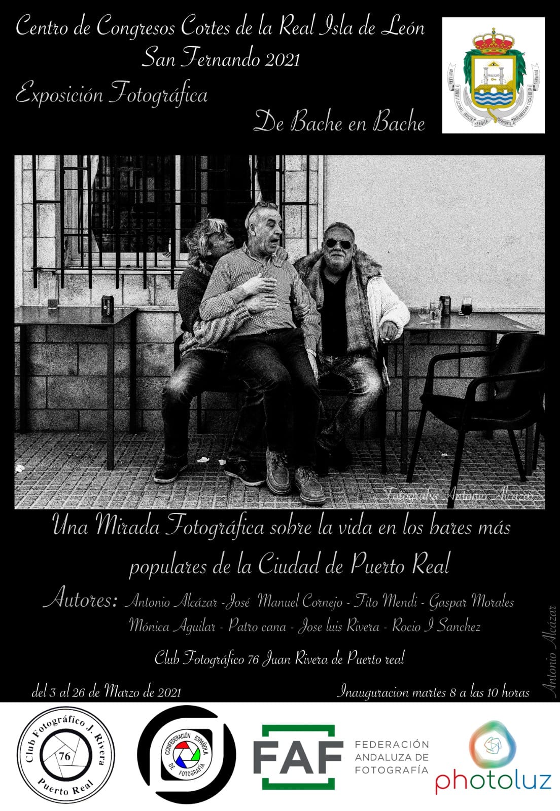 Los 'baches' de Puerto Real, retratados en una exposición fotográfica colectiva Los 'baches' de Puerto Real, retratados en una exposición fotográfica colectiva