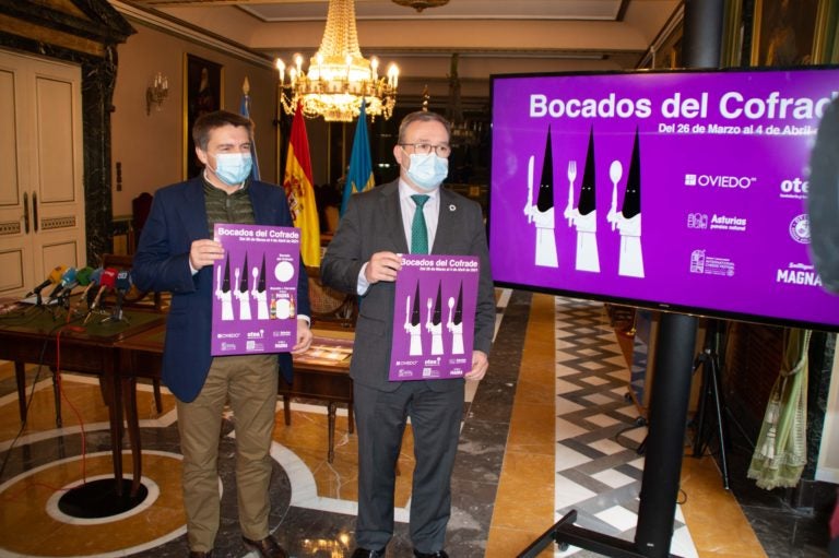 Almeida: "Hubo que convencer a los participantes en los Bocados del Cofrade" Almeida: "Hubo que convencer a los participantes en los Bocados del Cofrade"