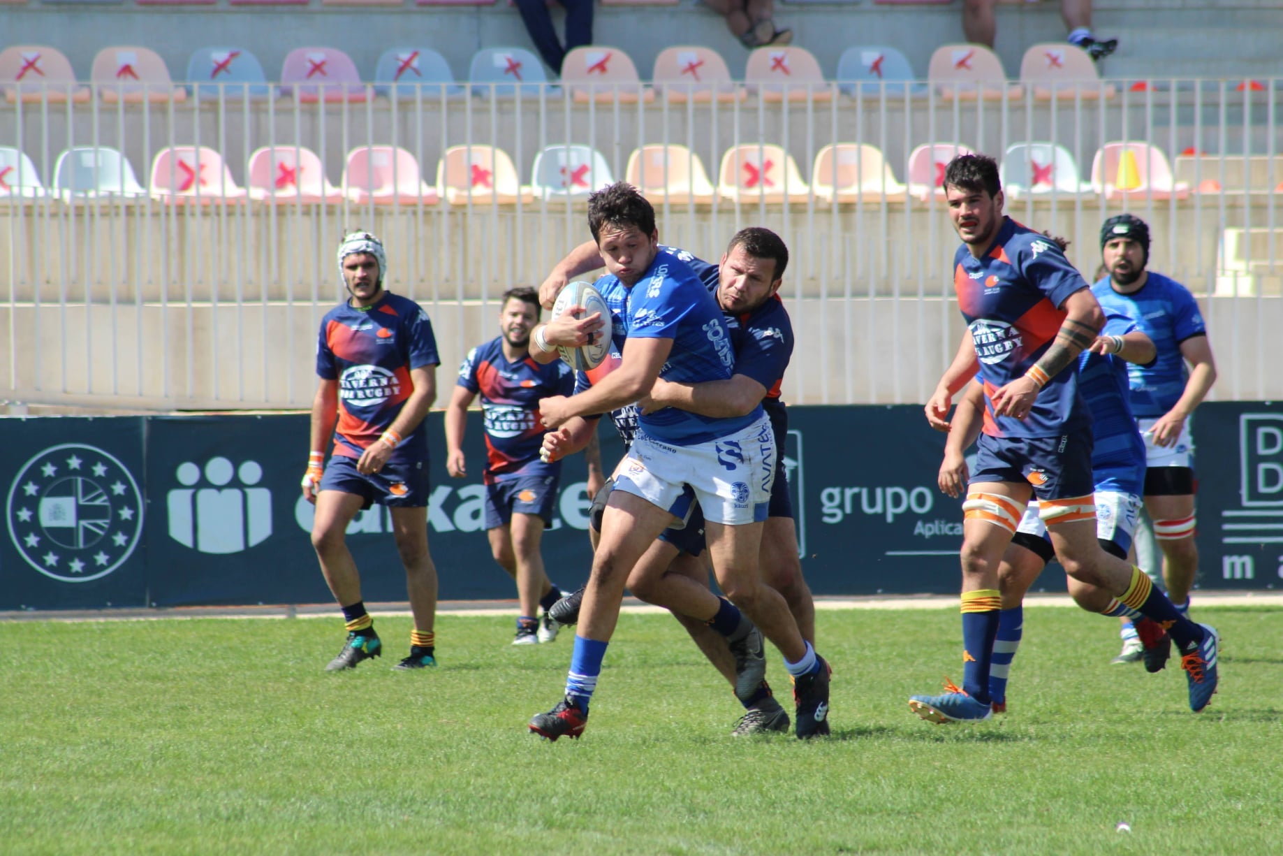 El míster del Rugby la Vila pide más motivación y reaccionar antes El míster del Rugby la Vila pide más motivación y reaccionar antes
