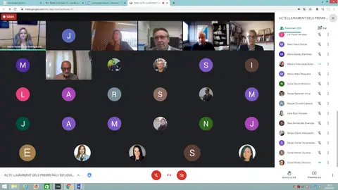 El Aula Fundación Banco Sabadell de Promoción del Talento premia al estudiantado excelente de la Universitat Jaume I El Aula Fundación Banco Sabadell de Promoción del Talento premia al estudiantado excelente de la Universitat Jaume I