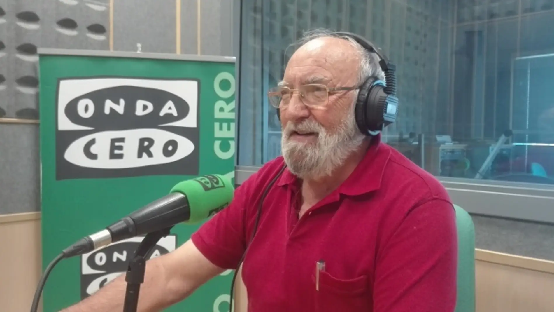 Paco Alarcón, en el estudio de Onda Cero Cuenca en el año 2016 