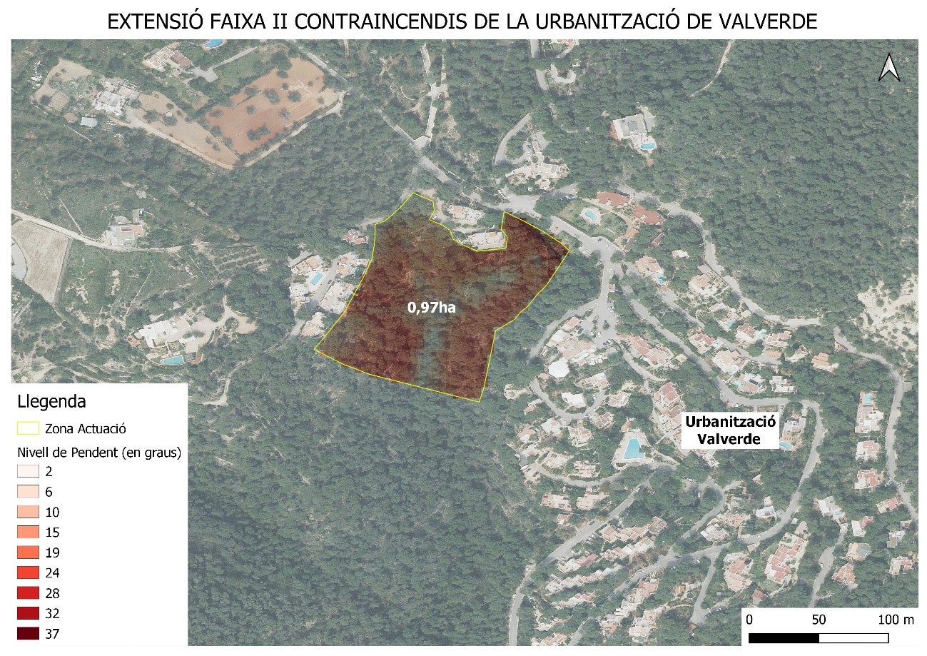 Ayuntamiento de Santa Eulària e Ibanat presentan una nueva intervención anti incendios Ayuntamiento de Santa Eulària e Ibanat presentan una nueva intervención anti incendios