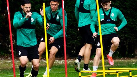 Entrenamiento Racing Santander