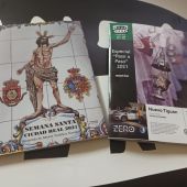 Portada y anteportada de la revista de Onda Cero dedicada a la Semana Santa de Ciudad Real