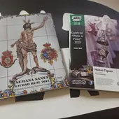 Portada y anteportada de la revista de Onda Cero dedicada a la Semana Santa de Ciudad Real Portada y anteportada de la revista de Onda Cero dedicada a la Semana Santa de Ciudad Real