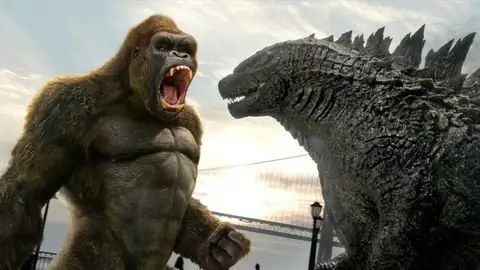 Imagen promocional de la película 'Godzilla vs. Kong', que llega a los cines el 26 de marzo de 2021 Imagen promocional de la película 'Godzilla vs. Kong', que llega a los cines el 26 de marzo de 2021