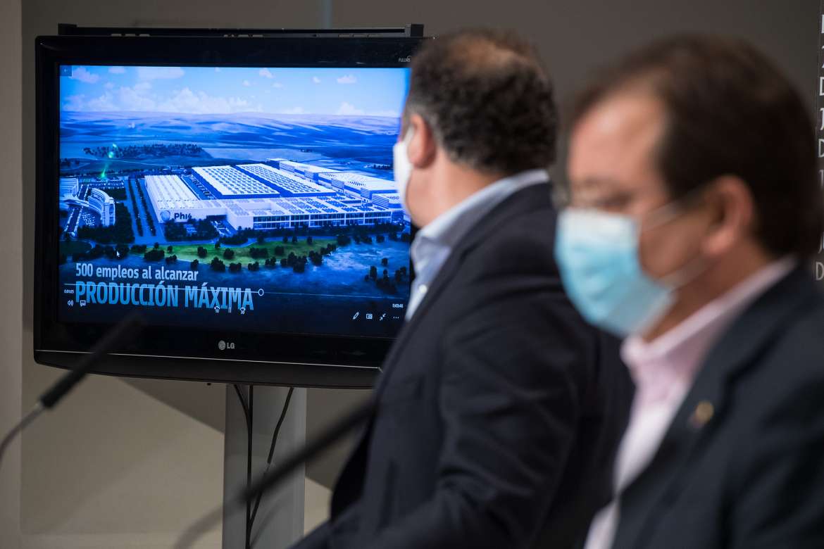 Cáceres tendrá una factoría de cátodos en un lugar aún no determinado de la provincia Cáceres tendrá una factoría de cátodos en un lugar aún no determinado de la provincia