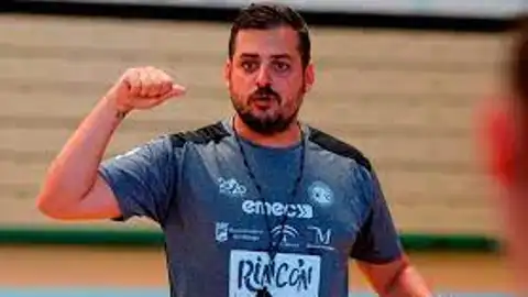 Suso Gallardo, entrenador del Rincón Fertilidad Málaga Suso Gallardo, entrenador del Rincón Fertilidad Málaga
