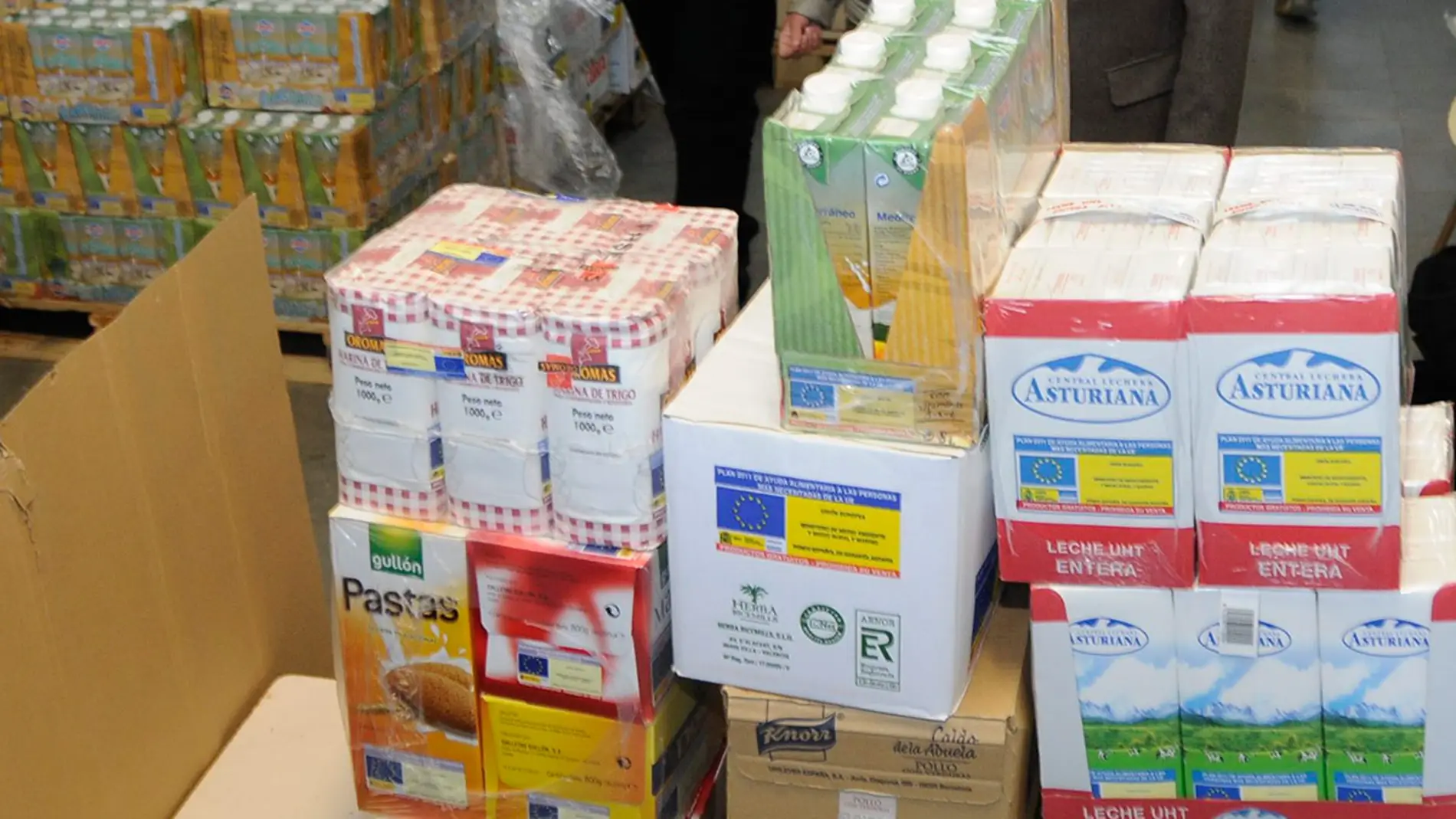 El Banco de Alimentos de Badajoz lanza una campaña para conseguir leche durante la próxima semana