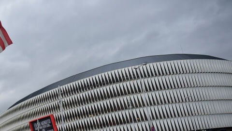 Vista del estadio de San Mamés