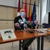José Joaquín Garzás durante la rueda de prensa José Joaquín Garzás durante la rueda de prensa