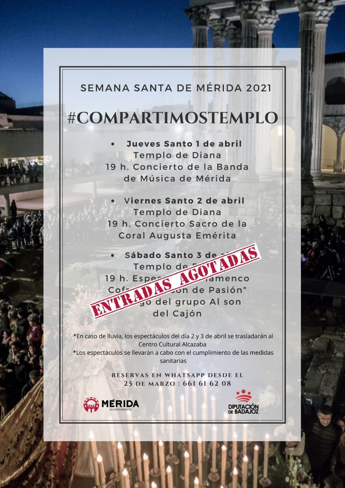 Entradas agotadas para 'Al son de Pasión' Entradas agotadas para 'Al son de Pasión'