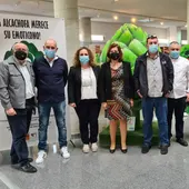 El encuentro se ha llevado a cabo en la exposición de la alcachofa, que cuando se inauguró a principio de mes, los restaurantes estaban cerrados y no pudieron estar presentes El encuentro se ha llevado a cabo en la exposición de la alcachofa, que cuando se inauguró a principio de mes, los restaurantes estaban cerrados y no pudieron estar presentes