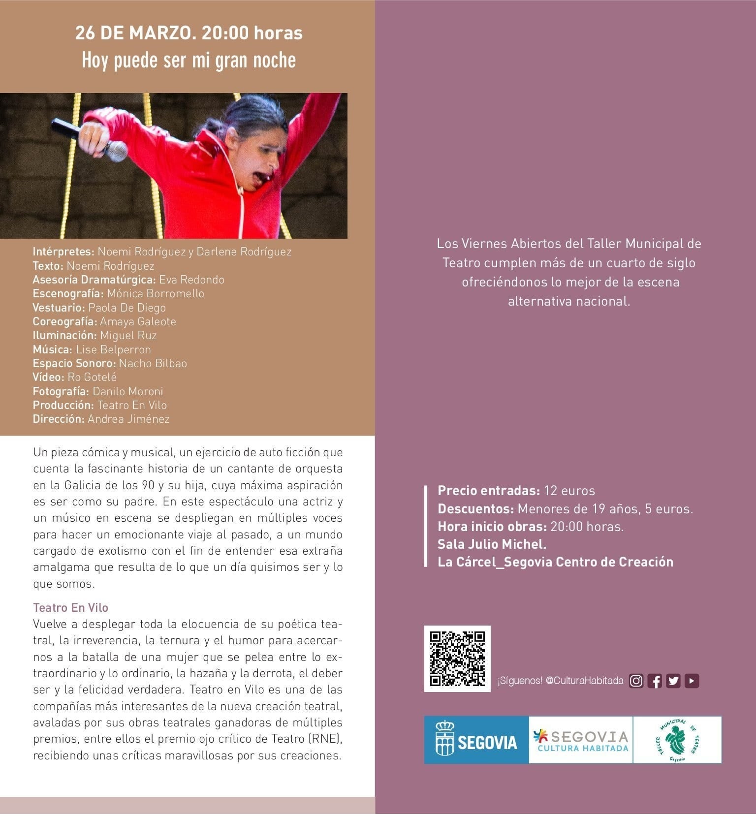 Hoy concluyen los Viernes Abiertos Hoy concluyen los Viernes Abiertos