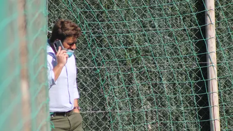 Víctor Moreno en la Dama de noche Director Deportivo Marbella FC