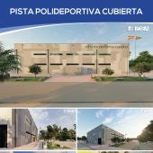 El pabellón deportivo actual, que data del 15 de mayo del año 2000, lleva varios años siendo insuficiente para poder albergar la oferta deportiva de este municipio 