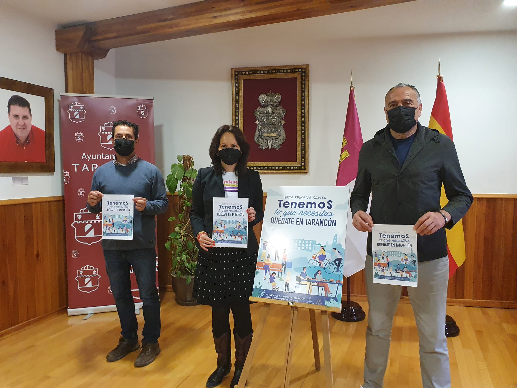 Campaña para que los taranconeros no viajen esta Semana Santa Campaña para que los taranconeros no viajen esta Semana Santa