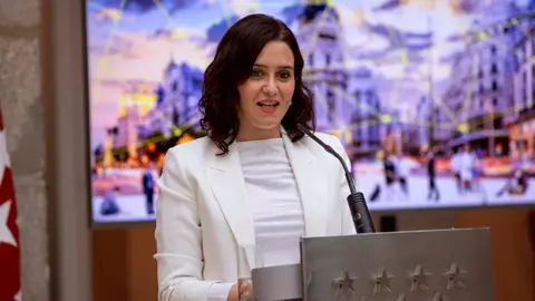 La presidenta de la Comunidad de Madrid, Isabel Díaz Ayuso. La presidenta de la Comunidad de Madrid, Isabel Díaz Ayuso.