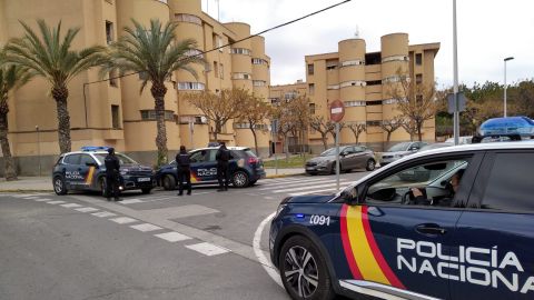 Operativo de la Polic&iacute;a Nacional 