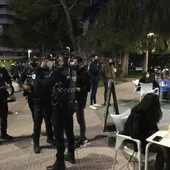 Un control de terrazas de la Policía Local de Ciudad Real Un control de terrazas de la Policía Local de Ciudad Real