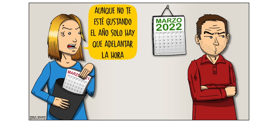 El cambio de hora El cambio de hora