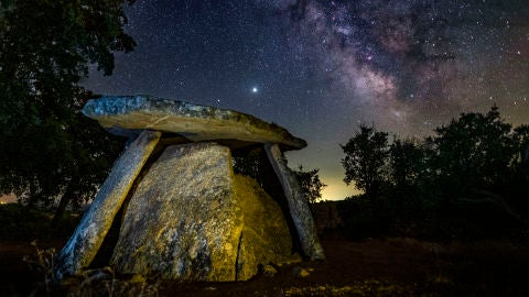 Cielo estrellado de C&aacute;ceres