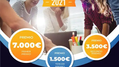 El ganador del primer premio obtendrá 7.000 euros, 3.500 el segundo y 1.500 el tercero emprendedores