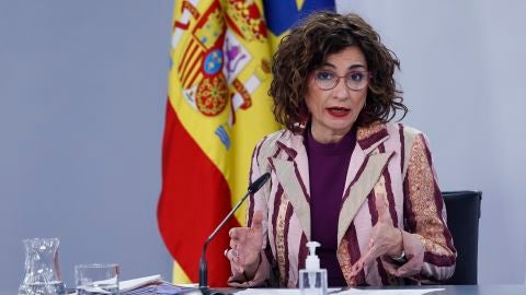 La ministra de Hacienda y Funci&oacute;n P&uacute;blica, Mar&iacute;a Jes&uacute;s Montero