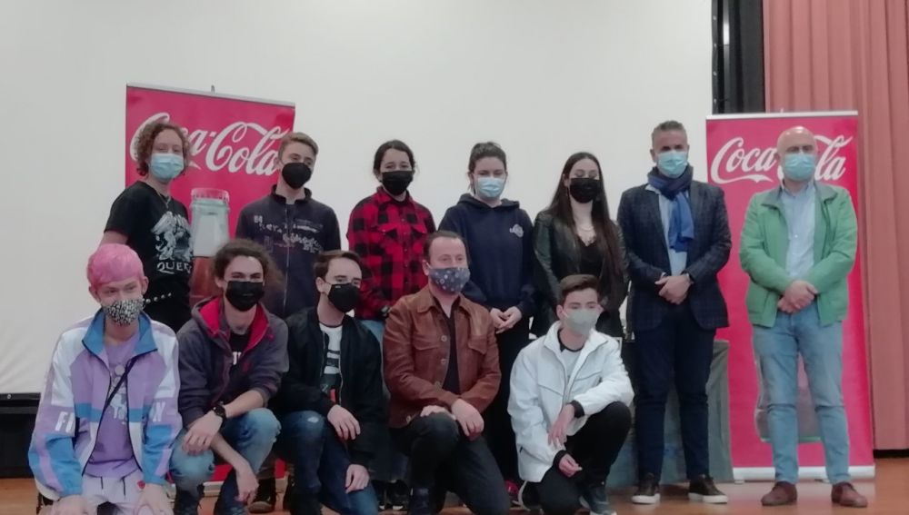 Entrega del premio en IES La Torreta de Elche.