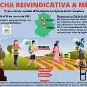 Cartel marcha reivindicativa Cartel marcha reivindicativa