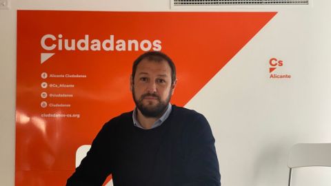 Miguel Ángel Sánchez. Coordinador local de Cs Alicante