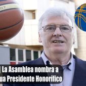 El alcazareño Vicente Paniagua nombrado presidente honorífico de la Federación de Baloncesto 