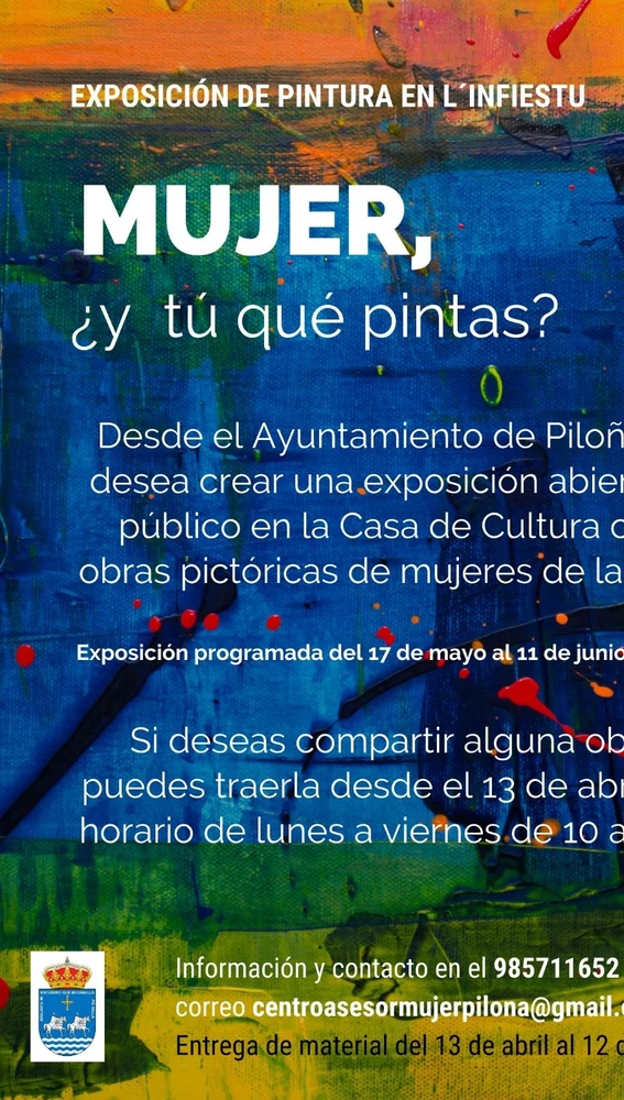 Cartel de la iniciativa cultural