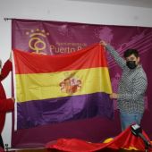 Instantes de la presentación de los actos en Puerto Real