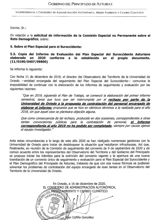 Cristina Vega (PP): "Pretenden dar carpetazo a un Plan que no iban a cumplir" Cristina Vega (PP): "Pretenden dar carpetazo a un Plan que no iban a cumplir"