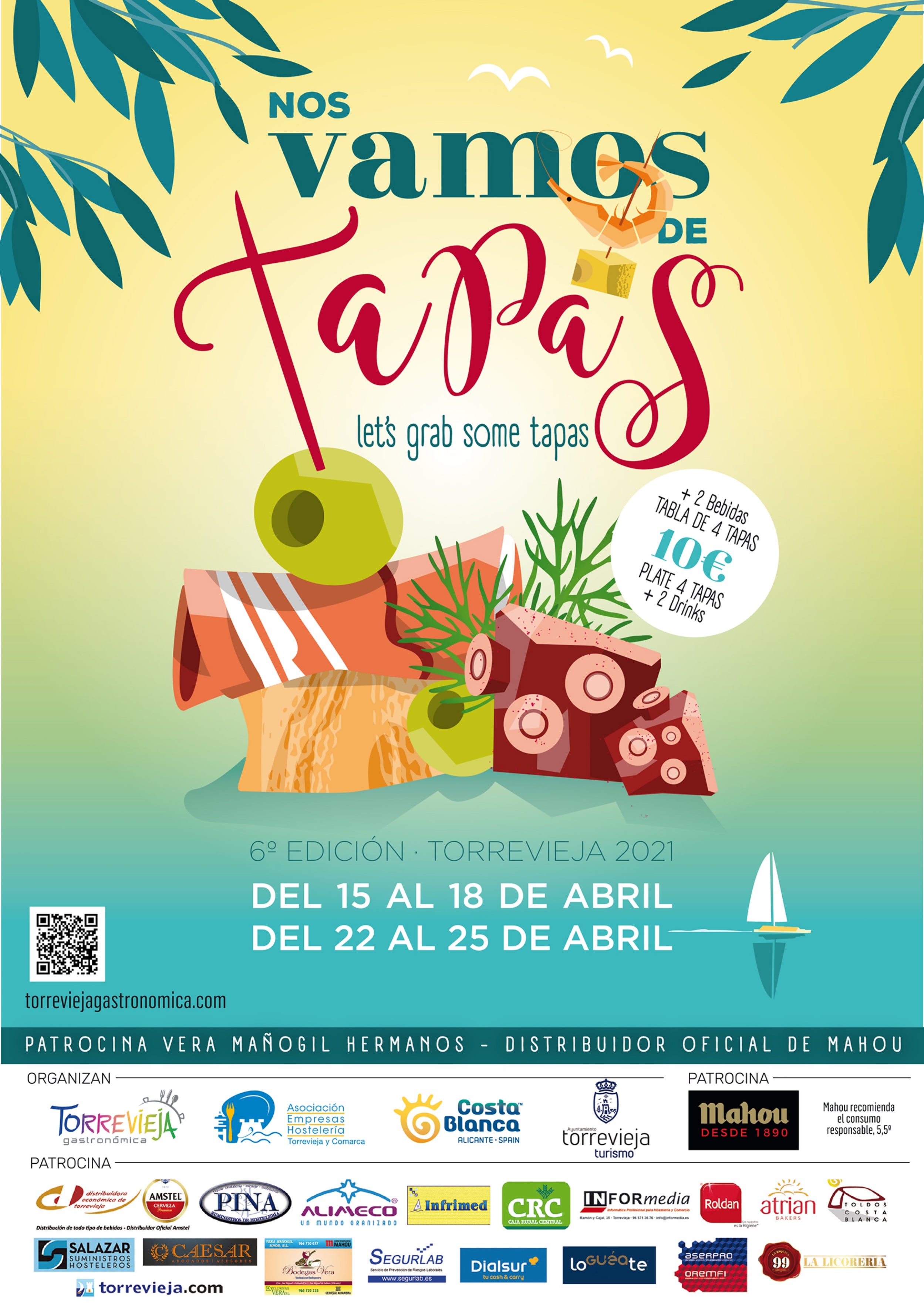 Se celebrará los fines de semana del 15 al 18 y del 22 al 25 de abril de 2021 un evento gastronómico para no perderselo Se celebrará los fines de semana del 15 al 18 y del 22 al 25 de abril de 2021 un evento gastronómico para no perderselo