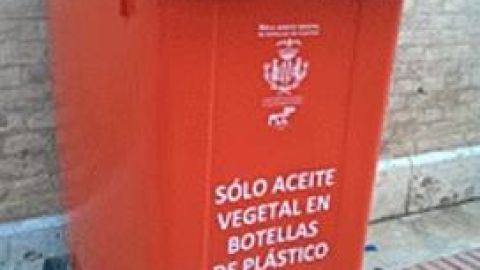 Contenedor de aceite usado