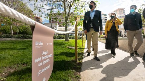 Los nuevos jardines de la plaza de Séneca Los nuevos jardines de la plaza de Séneca