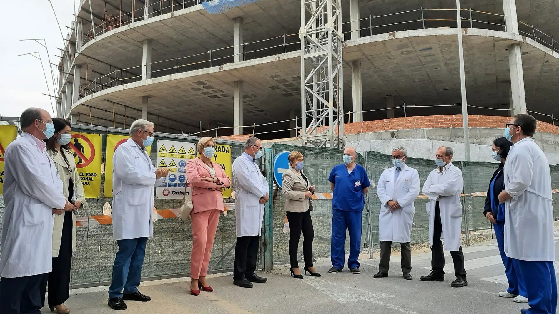 La consellera Ana Barceló visita las obras de ampliación de Urgencias del Hospital General